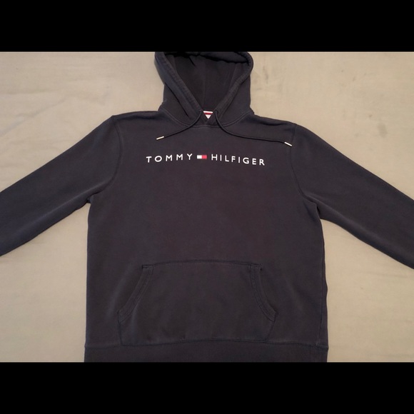 dark blue tommy hilfiger hoodie